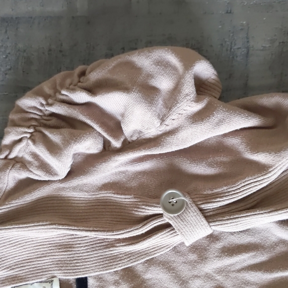 Cropped brown cardigan sweater - Picture 6 of 6